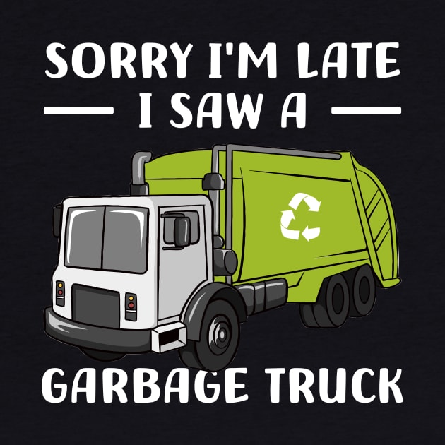 Sorry I'm late a saw a Garbage Truck Garbage by DesignergiftsCie